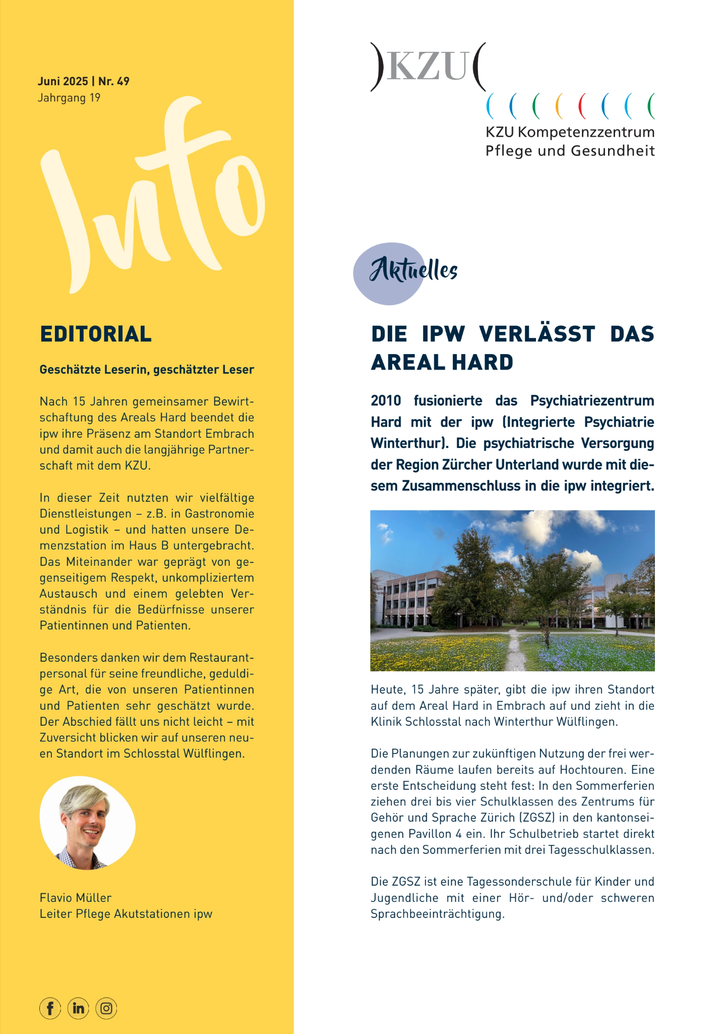 KZU Info Nr. 49 - Juni 2025