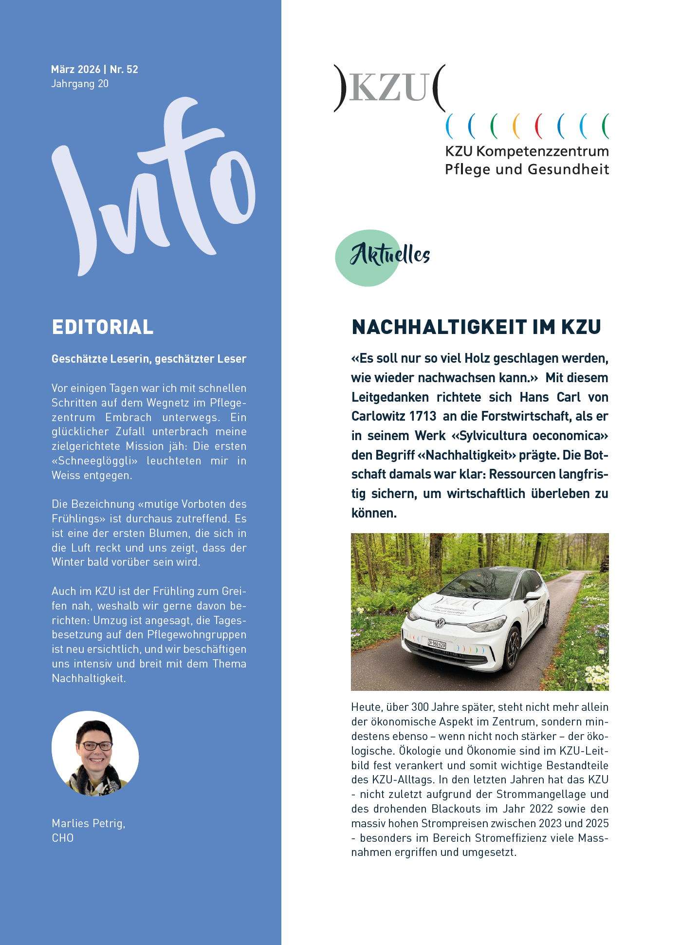KZU Info Nr. 52 - März 2026